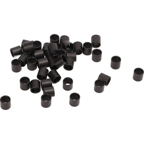 40 Entretoises Roulements Noires pour Longboard Skateboard, Pièces de Réparation Skate (1/5)