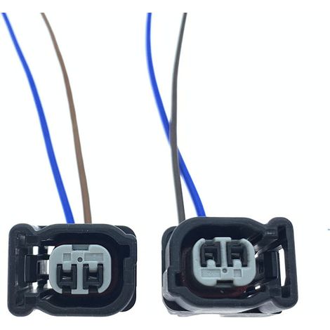Compatible with the original Honda CRV fuel injector connector, slot side -- JB2167-2P