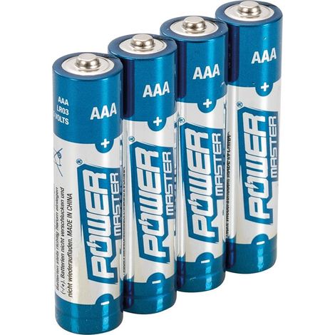 Pila super alcalina AAA/LR03, 4 pzas SILVERLINE 537212 (1/3)