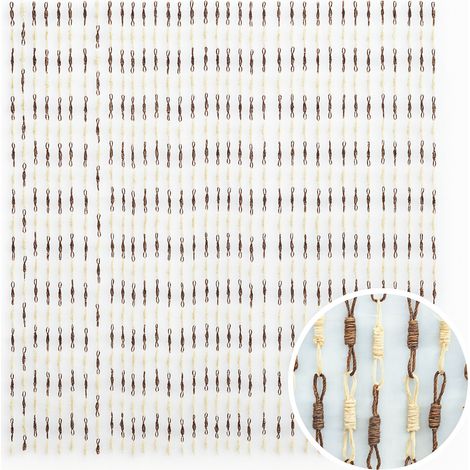 TENDA MOSCHIERA MAIS CM.125X240 DIS.01061 ZANZARIERA ANTI MOSCHE (1/2)