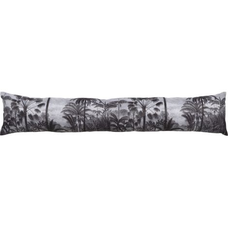 Boudin da porta semplice con banda adesiva Luance Palma bianco 80cm - Luance