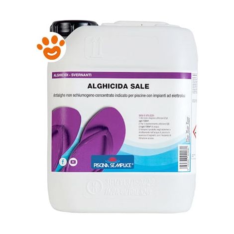 ALGHICIDA SALE 5 KG - ALGHICIDA PER STERILIZZATORI A SALE