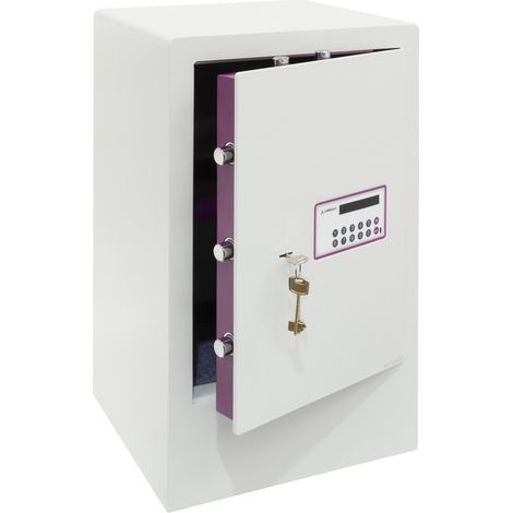 ARREGUI Forma Evolution Cassaforte con chiave e codice, Cassaforte mobile, apertura con tastiera e chiave, Cassaforte elettronica, doppia sicurezza XXL Presa : 62 x 38,5 x 36 cm, 71L (ref 150090)