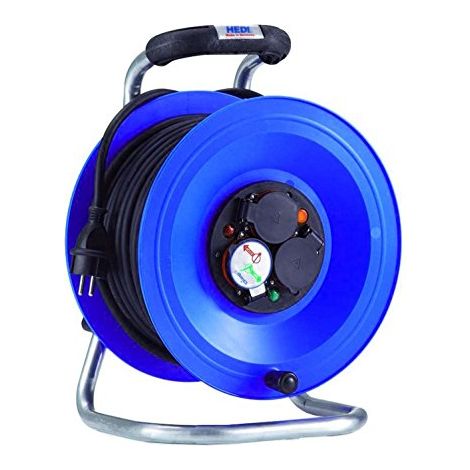 Hedi K2Y25N2TF - Enrollacables Hedi PROFESSIONAL con cable de goma de neopreno 25 m. x 3G2,5 (IP44)