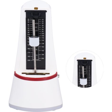Métronome mécanique portable pour instruments de musique : piano, guitare, violon, ukulélé - Modèle JP-20 (1/5)