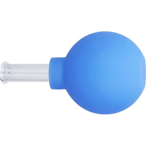 Gesichtsmassage-Schröpfgläser aus Silikon mit Vakuumfunktion, angenehm für empfindliche Haut, Schönheitspflege, Blau Nr. 1 (1/5)