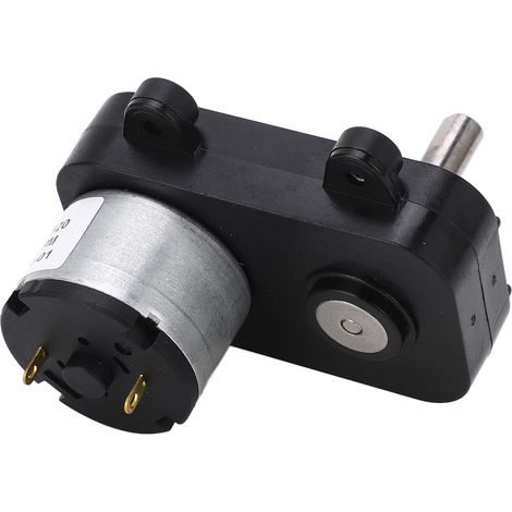 Moteur réducteur à vis sans fin 200 tr/min CC 5V, engrenage silencieux avec blocage automatique, faible bruit (1/5)