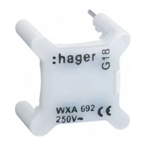 Dispositivo di comando Hager wxa692 230V a clip