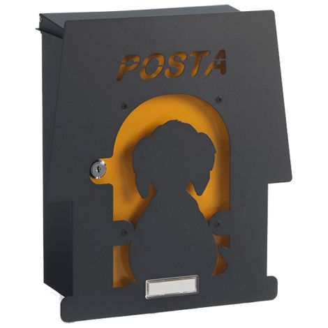 Ma plaque de chenil en fonte ALUBOX