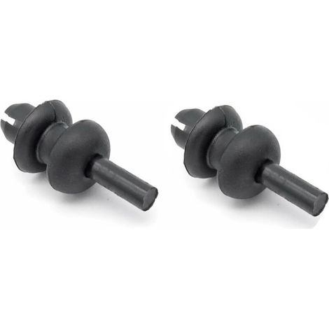 Lot de 2 fixations agrafes plage arrière, clips chaine de corde Citroën C2, C3, C4, DS3, Xsara Picasso, Saxo, Xantia, XM, Corsa, Peugeot 106, 205, 206, 207, 208, 306, 307 et 308 OEM 699218 (1/5)