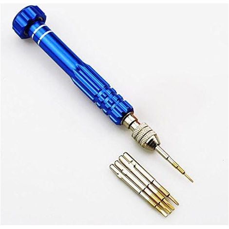 Aluminum Alloy 5 in 1 Screwdriver Repair Kit Opening Tools for iPhone 4G 5 5G 6 (1/3)