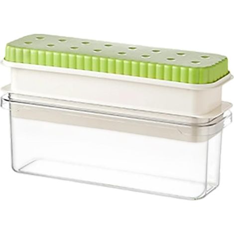 Grand bac glaçons – rangement compact réfrigérateur, démoulage facile cubes ronds desserts