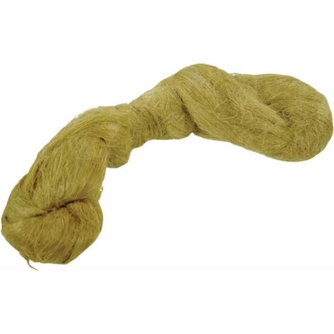 Sigillante di canapa da 200 g - Impermeabile e resistente alle alte temperature - Per tubi dell'acqua, dell'aria e del riscaldamento - Facile da rimuovere