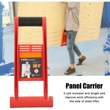 80 kg ABS élévateur de panneau porte-planche plaque manipulateur de contreplaqué avec poignée antidérapante (1/5)