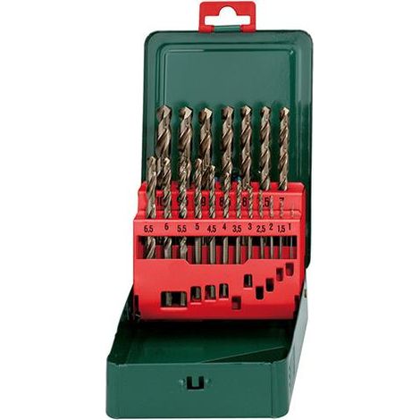 METABO 19PCE HSS COBALT DRILL BIT SET