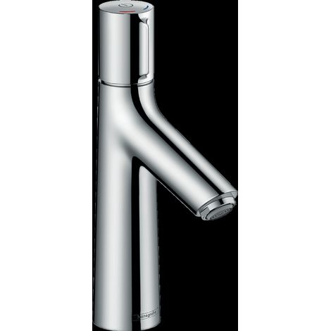 hansgrohe Talis Select S Waschtischmischer 100 mit Zugstangen-Ablaufgarnitur Chrom, 72042000 (1/3)