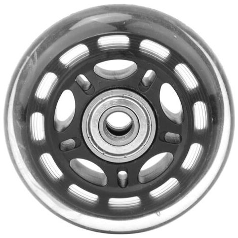 Roulettes de 3 Pouces, Roulettes Transparentes Robustes avec Roulements 608ZZ pour les Voyages (1/5)