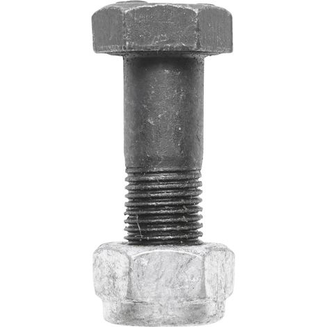 Bullone con dado M12 x 1,25 x 35 mm. per albero cardanico trattore forestale (1/3)