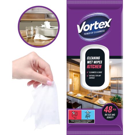 Vortex Wiederverwendbare Küchenreinigungstücher, 48 Stück (1/2)