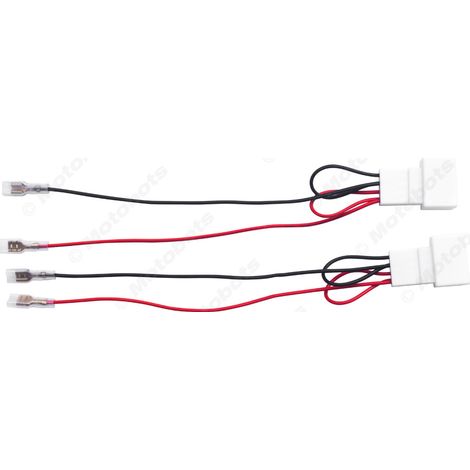 Convient pour le faisceau de câblage du klaxon Toyota, câble adaptateur audio pour klaxon de voiture, câble adaptateur pour haut-parleur de klaxon de voiture (1/4)