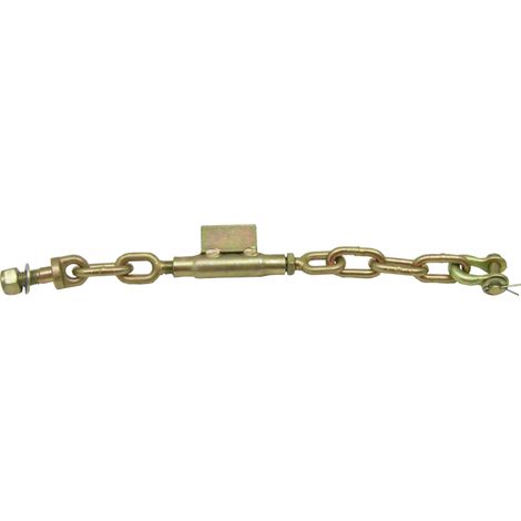 Catena laterale, supporto, stabilizzatore, bracci di sollevamento, 490 mm M16x2 (1/2)