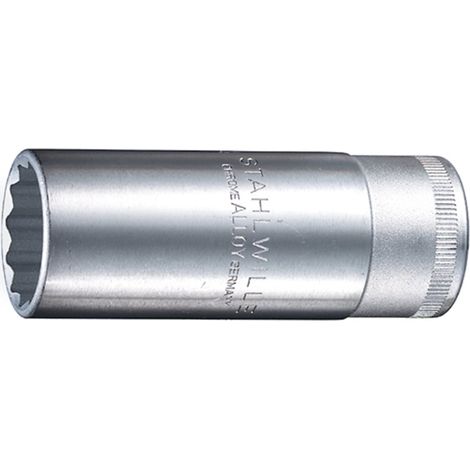 Stahlwille 1/2" Stecknuss mit Ratsche verchromt 83 mm (1/2)