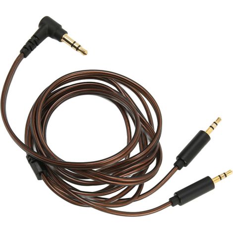 Câble audio 3.5mm vers double 2.5mm pour Hifiman HE400S, HE400I, HE560, câble de rechange pour casque (1/5)