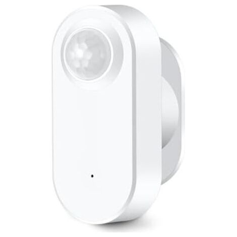 Capteur de présence humaine avec capteur de lumière, radar MMWave 24 GHz, alarme de mouvement, détection radar haute sensibilité, enregistrement de l'historique, hub Zigbee requis, alimenté par batter