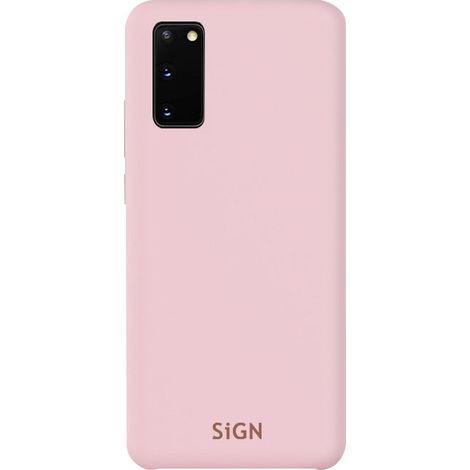 Custodia in silicone liquido per Samsung Galaxy S20 FE - rosa