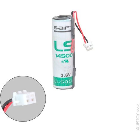 NX – Pile lithium LS14500 AA 3.6V 2.6Ah – Technologie lithium-chlorure de thionyle – Pour applications professionnelles spécifiques