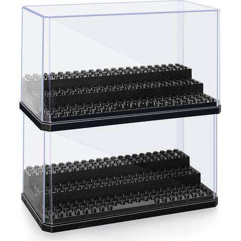 Boîte de présentation pour mini-figurines, boîte de rangement empilable et anti-poussière pour figurines. (1/5)
