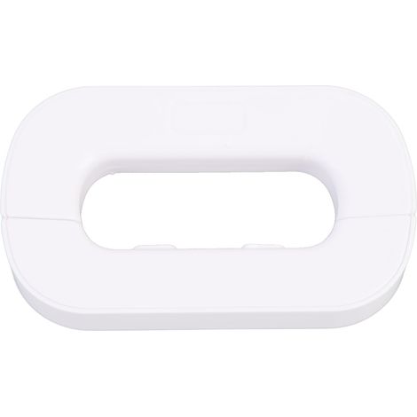 Verrou frigo blanc ABS anti-pincement adhésif sécurité pour réfrigérateur meuble (1/5)