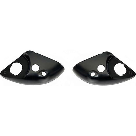 1 paire de coques inférieures de rétroviseur pour Mercedes-Benz Classe G W464 GLE W167 X167 2020-2023, cache inférieur de rétroviseur à double trou (1/5)