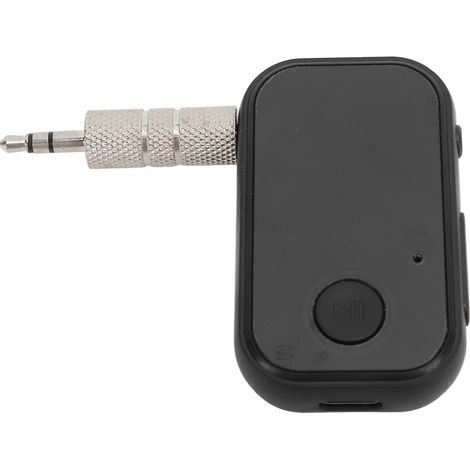 Kit Mains Bluetooth 5.0 Adaptateur Voiture 3.5mm avec Micro Intégré, Récepteur Audio Sans Fil AUX pour Chaîne Hi-Fi, Appel Mains Libres (1/5)