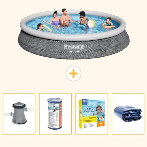 Bestway Bestway Fast Set Ronde - 457x84 cm - 5-pièces S224 (1/5)