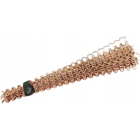 Alambre ondulado de posicionamiento para soldadura con onda grande, altura 10 mm, longitud 320 mm, 50 unidades. (1/5)