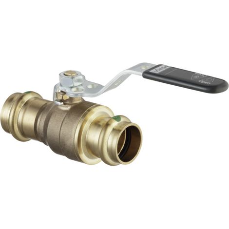 Vanne à bille avec SC Easytop 2275.10 en bronze au silicium de 15 mm