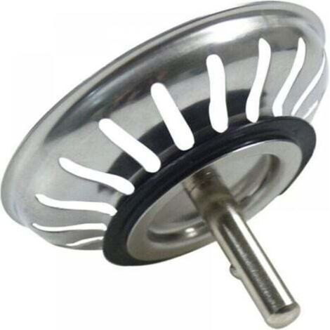 Kitchen sink basket - Universal stainless steel strainer - No clogging, no overflow, 1 pc (1/4)
