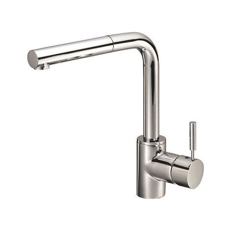 GS Tip Spültisch-Einhebelmischer mit ausziehbarem Auslauf, chrom