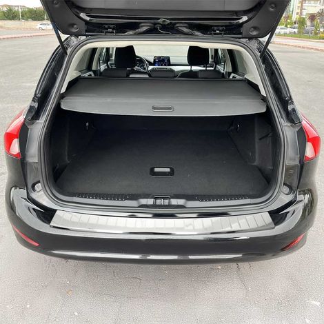 OMAC Heckstoßstangenschutzleiste, kompatibel mit Ford Focus Avant 2018-2021, Edelstahl (1/5)