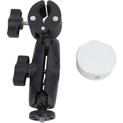Support de toit rectangulaire pour échelle de camping-car avec fixation par satellite, pince à angle réglable et support pour tube rond pour mini z (1/5)