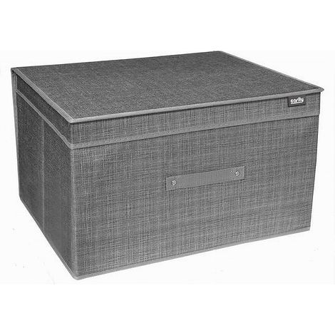 TRADE SHOP - Scatola Box Salvaspazio Portatutto Contenitore Organizer 60 X 40 X 30 Cm 69696 -