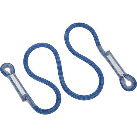 Corde d'escalade de 120cm pour entraînement extérieur, équipement de protection bleu pour sauvetage et descente (1/5)
