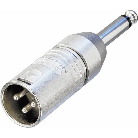 Adaptateur XLR Neutrik NA2MP XLR mâle - Jack mâle 6.35 mm mono 1 pc(s) (1/2)