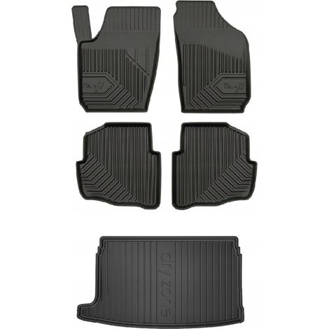 SET 77 Alfombrillas y tapete VW Polo 4 Hatchback 2001-2009 g (1/5)