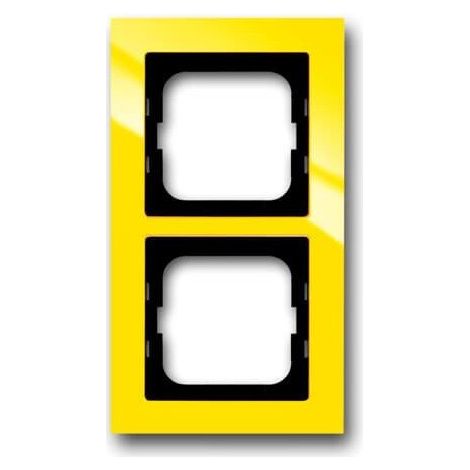Cadre 2 Poussoirs Jaune 2CKA001754A4335 ABB 586125