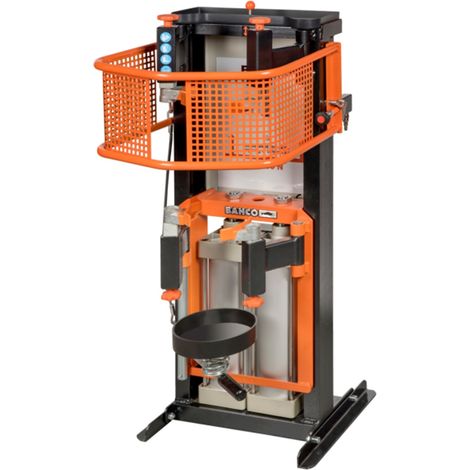 Bahco Druckluft-Stand-Federspanner mit Doppel-Zylinder und Sicherheitskäfig (1/4)