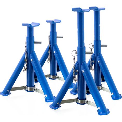 3T Unterstellbock klappbar verstellbar Auto PKW Wagenheber Abstellböcke 3000kg (2 Paar)