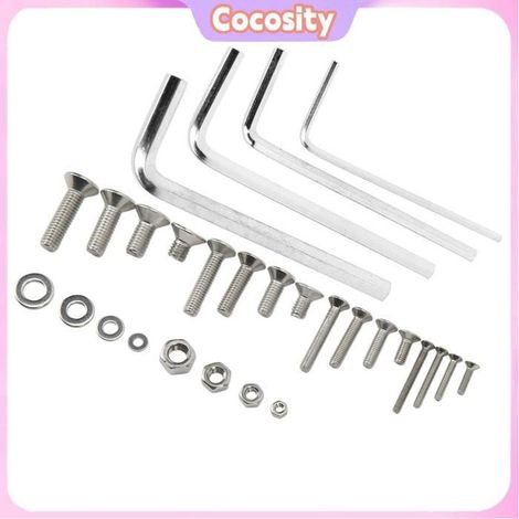 Cocosity Vis Écrou Rondelle Kit Kit de Rondelles d'écrou à Vis 1220 Pièces, Acier Inoxydable 304, Conception de outillage clou (1/5)
