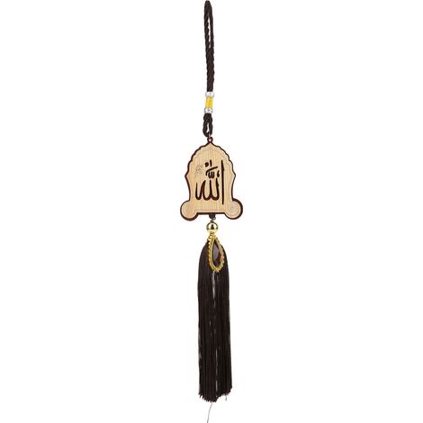 Ornements suspendus pour voiture de style musulman, imitation bois, pendentifs islamiques à suspendre, décoration de voiture 140218 (1/5)
